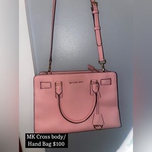 Michael Kors Pink Crossbody or shoulder bag
